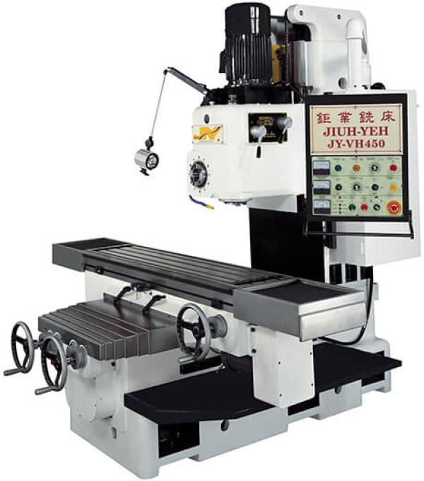 VH450 PC/CNC VH PC/CNC series (Vertical & Horizontal Head) PC/CNC Base Conventional Milling Machine